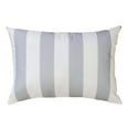 thumbnail image 1 of Riley Gray Rectangular Outdoor Throw Pillow, 1 of 5