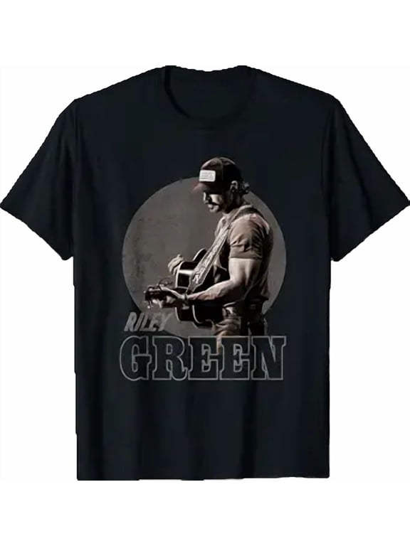 Riley Green Circle Guitar Photo T-Shirt