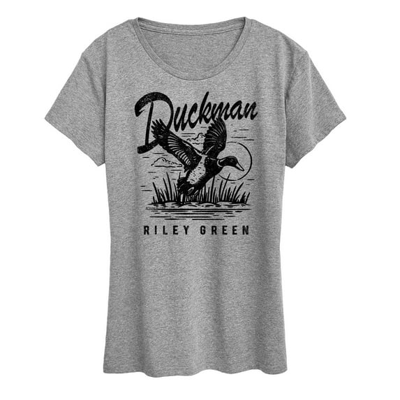 Riley Green - Duckman - Country Music - Women's Short Sleeve Graphic T-Shirt