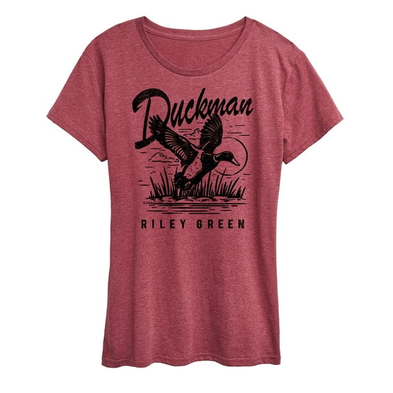 Riley Green - Duckman - Country Music - Women's Short Sleeve Graphic T-Shirt