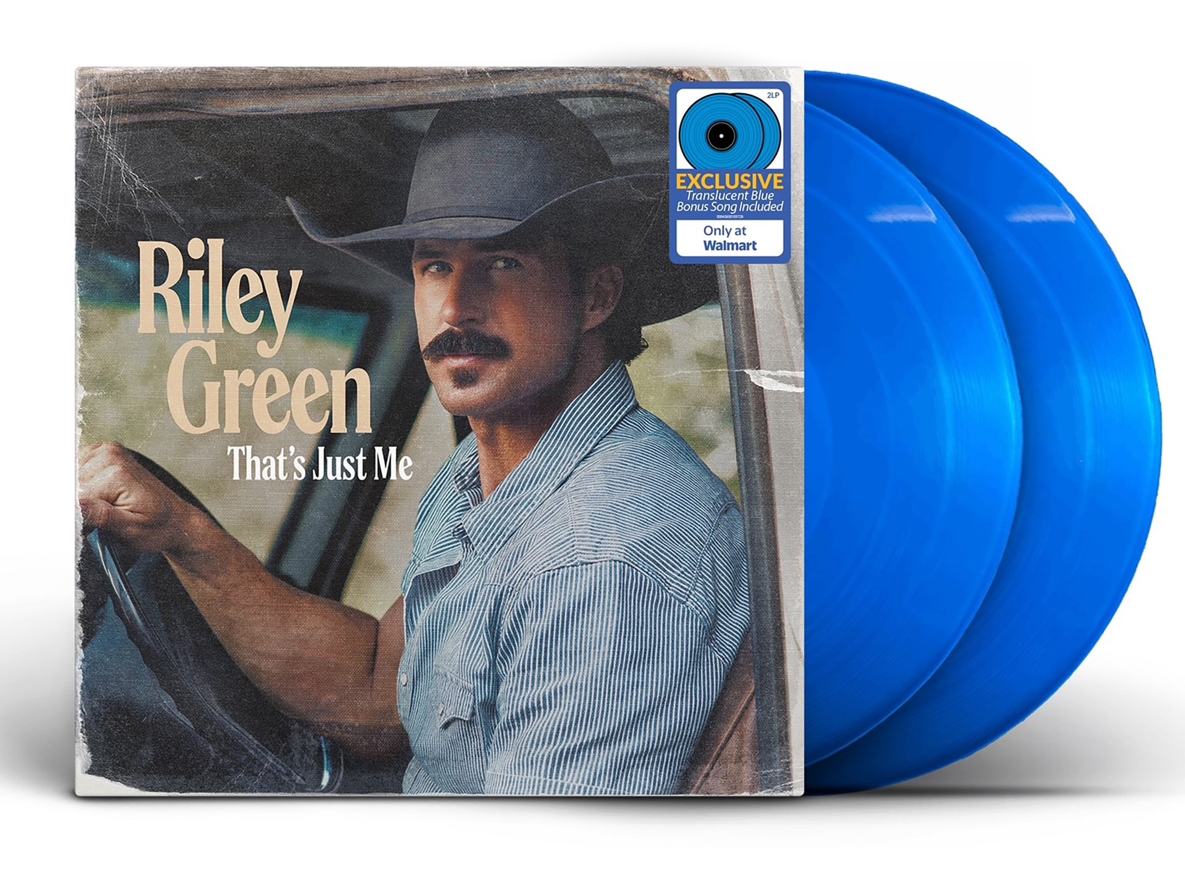 Riley Green - That's Just Me - Walmart Exclusive Blue Vinyl 2xLP