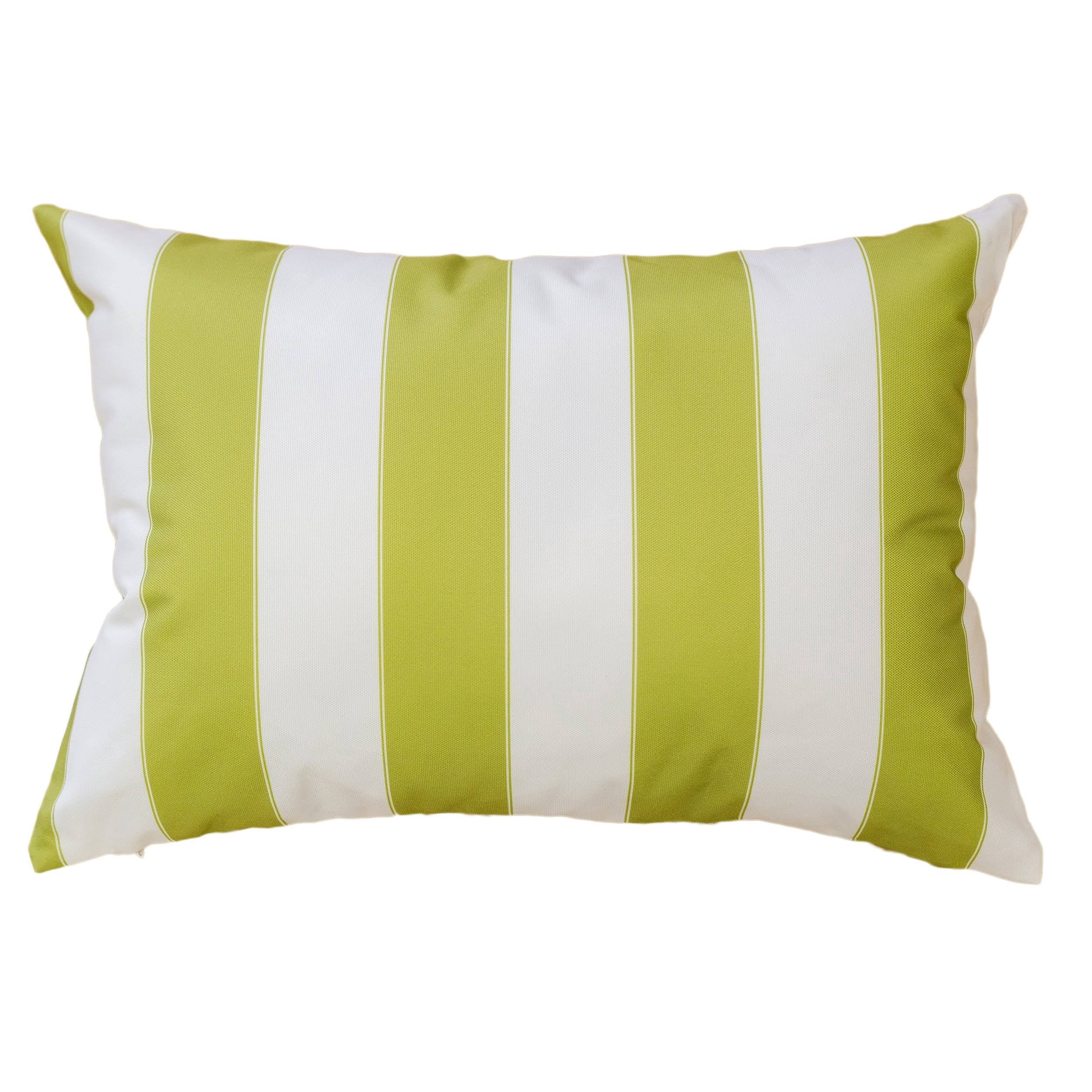 Riley Lime Rectangular Outdoor Throw Pillow