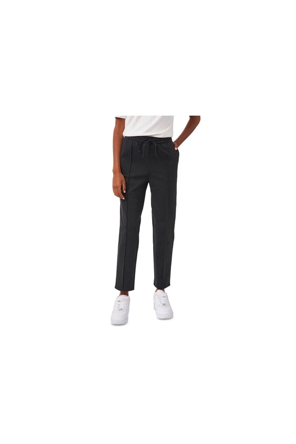 Riley Rae Johnny Front Seam Knit Pants Dark Heather Grey 2XL