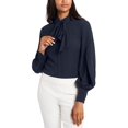 thumbnail image 1 of Riley & Rae Womens Camille Tie Neck Work Blouse, 1 of 1
