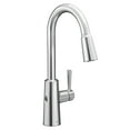 thumbnail image 1 of Moen Riley Touchless Single-Handle Pull-Down Sprayer Kitchen Faucet in Chrome, 1 of 13