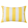 thumbnail image 1 of Riley Yellow Rectangular Outdoor Throw Pillow, 1 of 5