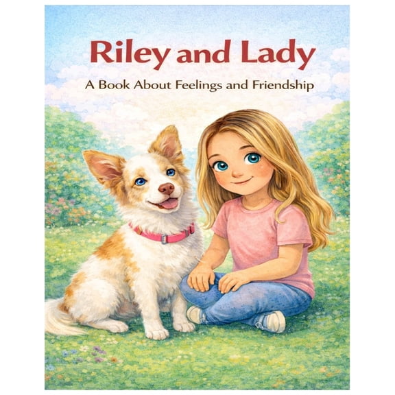Riley and Lady: A Gentle Children's Book About Feelings, Friendship, and an Emotional Support Dog, (Paperback)