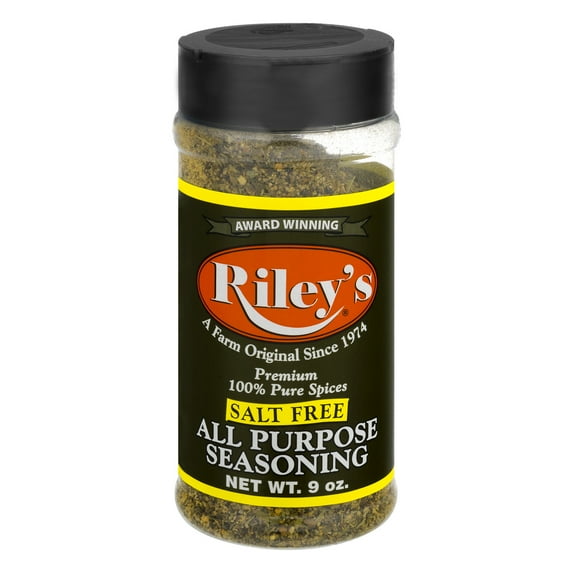 Riley's All Purpose Seasoning Salt Free, 9.0 OZ