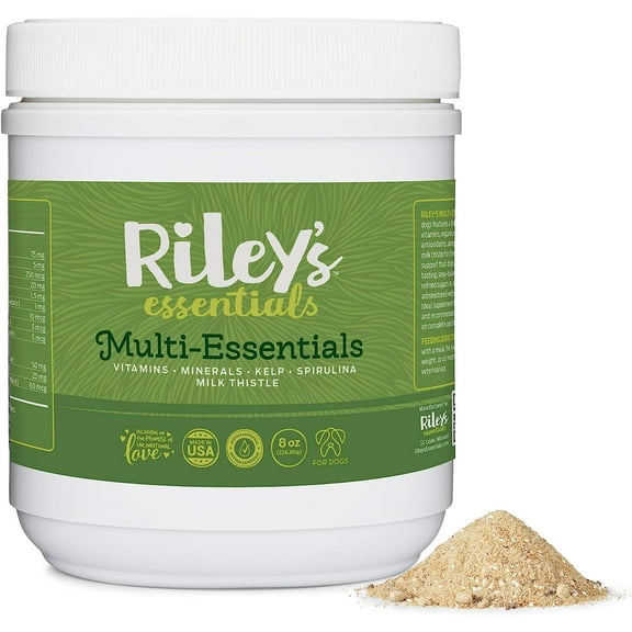 Riley's Multi-Essentials Multivitamin Powder for Dogs, 8 oz