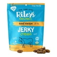 thumbnail image 1 of Riley's Jerky Jibbs Beef Recipe Dog Treats, 5-oz pouch, 1 of 4