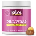 thumbnail image 1 of Riley's Pill Wrap for Dogs - Delicious Cheese & Bacon Flavored Pill Paste for Dogs - Wrap Pills, Capsules, Tablets in a Pocket or Pouch to Mask The Taste & Make Pill Time Easy - 8 oz, 1 of 9