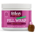 thumbnail image 1 of Riley's Pill Wrap for Dogs with Probiotics - Delicious Bacon Flavored Pill Paste for Dogs - Wrap Pills, Capsules, & Tablets in a Pocket or Pouch to Mask The Taste & Make Medication Time Easy - 4.2 oz, 1 of 9