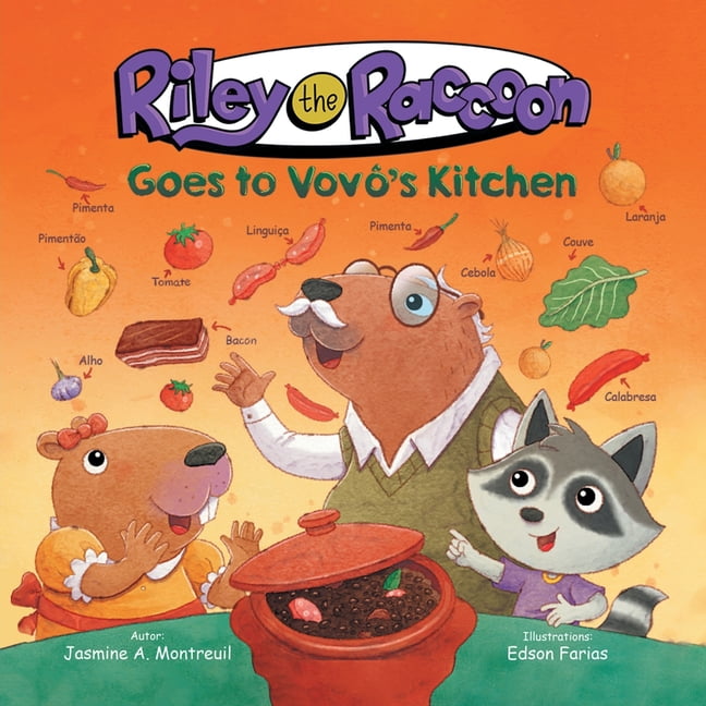 Racoon Riley Riley the Raccoon Goes to Vovô's Kitchen, (Paperback) - Walmart.com
