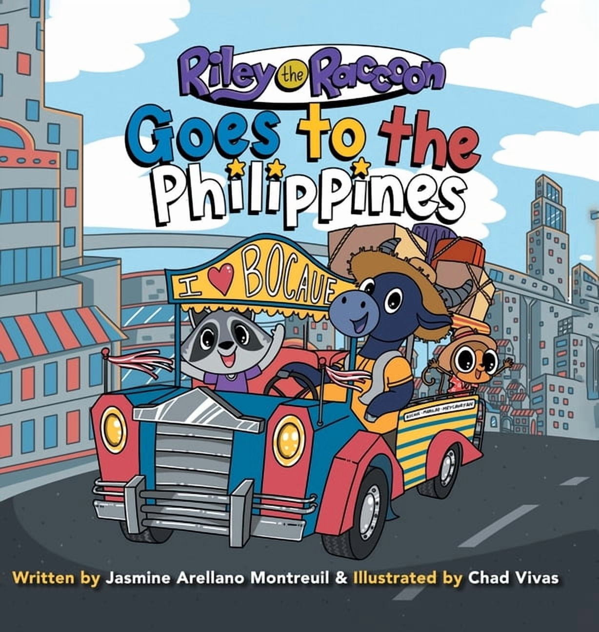 Racoon Riley Riley the Raccoon: Goes to the Philippines, (Hardcover) - Walmart ...