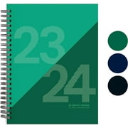 Rileys & Co 2023-2024 18-Month Academic Weekly Planner - Geographic Planner (8 x 6 inches, Green)