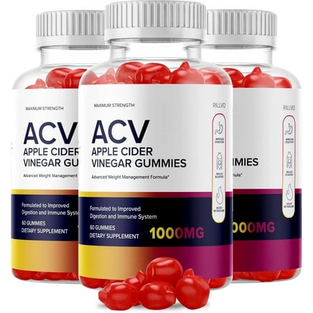 3 Pack Keto Start ACV Gummies Keto Start Apple Cider Vinegar Gummies 180 Gummies