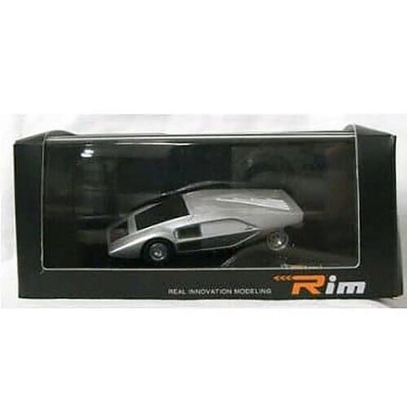 Rim 1/43 LANCHA STRATOS ZERO CONCEPT 1970 Model Car Limited #451/999 Silver