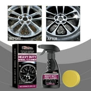 Rim Cleaner,Heavy Duty Wheel Cleaner, Iron Removing Brake Dust Cleaner with Sponge Applicator,Ideal for Auto Detailing and Car Washing