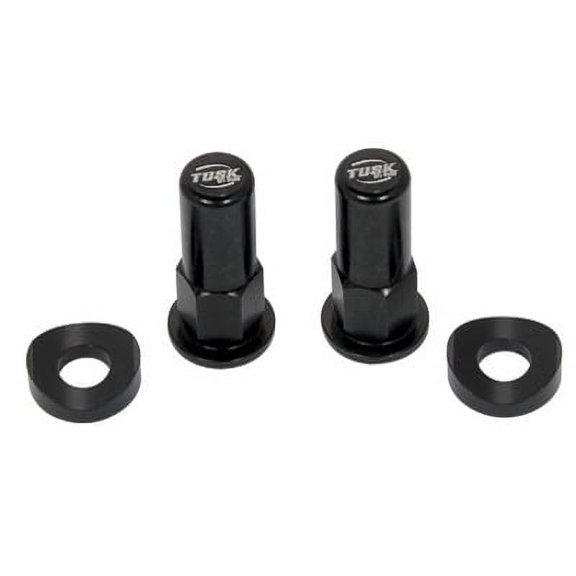 Rim Lock Nut/Spacer Kit Black for Yamaha TTR125LE 2011-2018