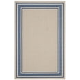 thumbnail image 1 of Rim Solid Border Borderline 8x10 Indoor and Outdoor Area Rug R-1140C-810, 1 of 7
