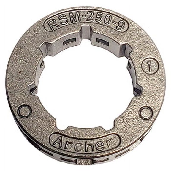 Rim Sprocket 1/4" Pitch, 9 Tooth, Small Spline