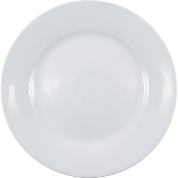 HIC Harold Import Co. 823/2-HIC Set Of 6 Rim White Porcelain Salad Plate Home Decor Products