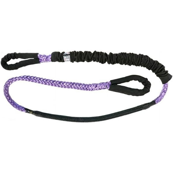 RimSling Spliced Eye Synthetic Lifting & Recovery Slings - Made in USA - Heavy Duty Sling for Wrecker Recovery, Lifting, Rigging & Towing Purple, 3/8" x 8' 3500lbs