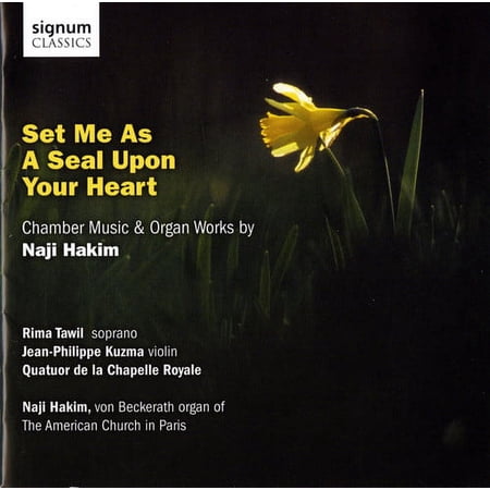 Rima Tawil - Set Me As a Seal Upon Your Heart: Chamber Music - Music & Performance - CD