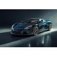 thumbnail image 1 of Rimac Nevera Luxury Performance Sporty Car Art Home Decor - 12x18 Inch Laminated Poster - Stunning Detail and Bold Colors, 1 of 4