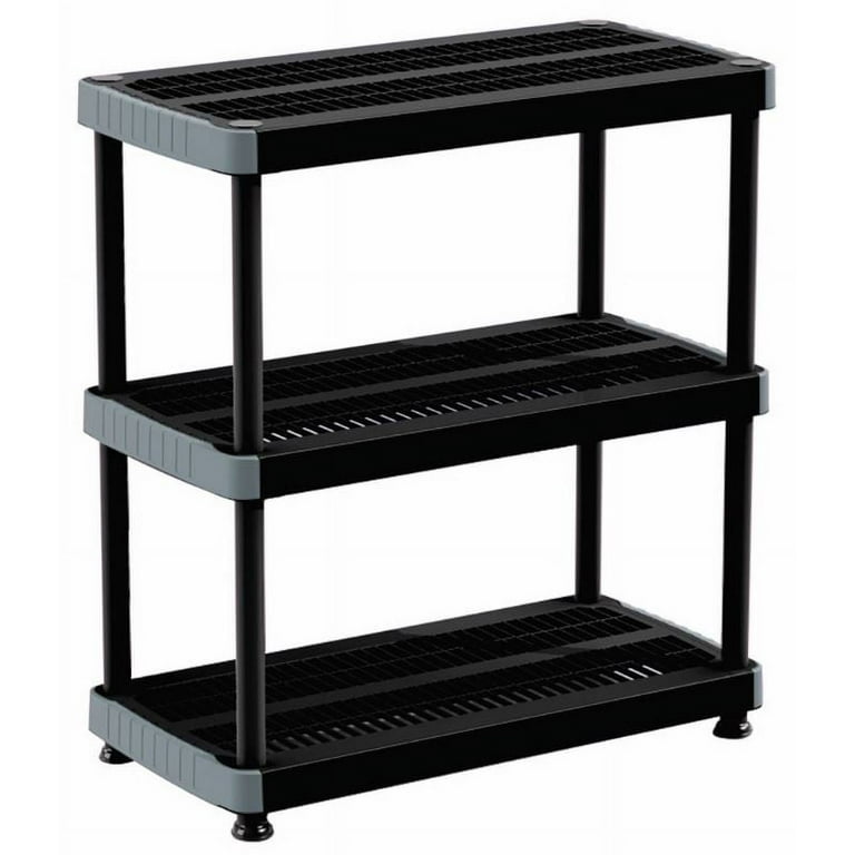 RACK'EM HARD HAT RACK, 2½ X 2 X 2½ IN, POLYETHYLENE, BLACK, WALL