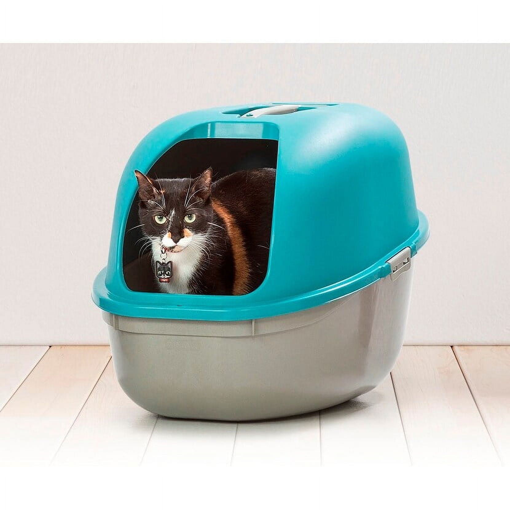 Rimax Hooded Cat Litter Box with Scoop