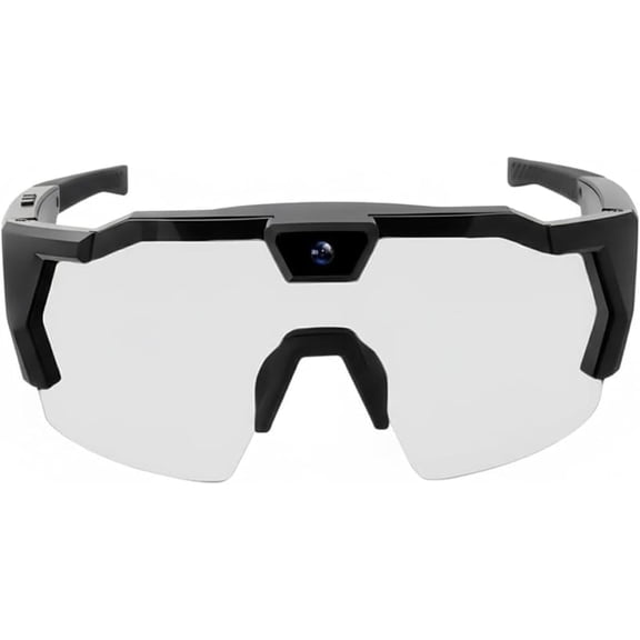 RimdGhov 4K HD POV Sports Glasses with Camera, 4K POV Baseball Activity Recording Glasses, Outdoor Sport POV Glasses for Cycling Hiking