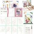 thumbnail image 1 of RimdGhov Creative Watercolor Kit, 3-Fold Water Color Painting Book with Embedded Paints, Portable DIY Stress-Relief Watercolor Kit for Beginners and Adults, 1 of 9