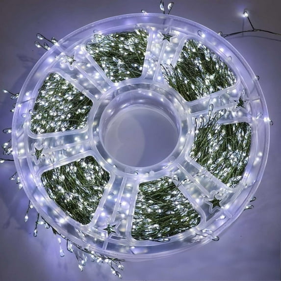 RimdGhov LED Christmas Firecracker String Lights - Xiaohongshu Same-Style Centipede Copper Wire Lights for Indoor & Outdoor Holiday Decor