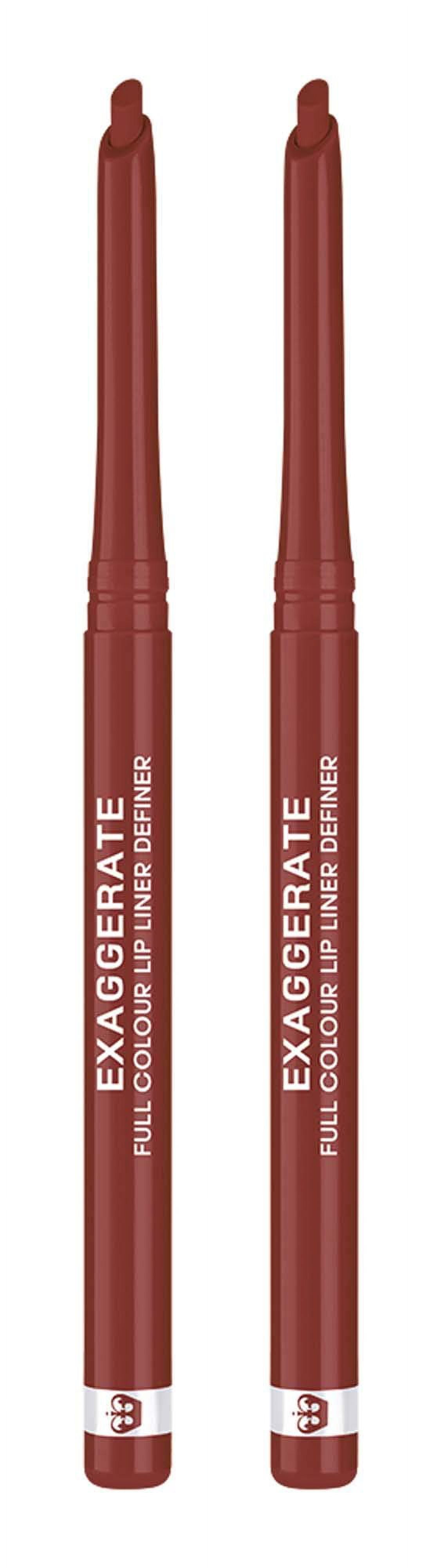Rimmel Exaggerate Lip Liner, Epic, 2 Count