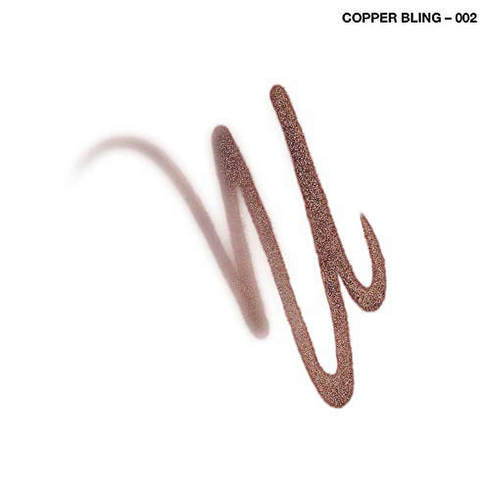 Rimmel Exaggerate Smoke N Shine Eyeliner, 002 Copper Bling, 0.0089