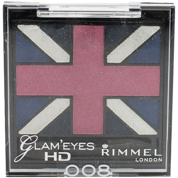 Rimmel Glam'Eyes HD Quad Eye Shadow - True Union Jack 008