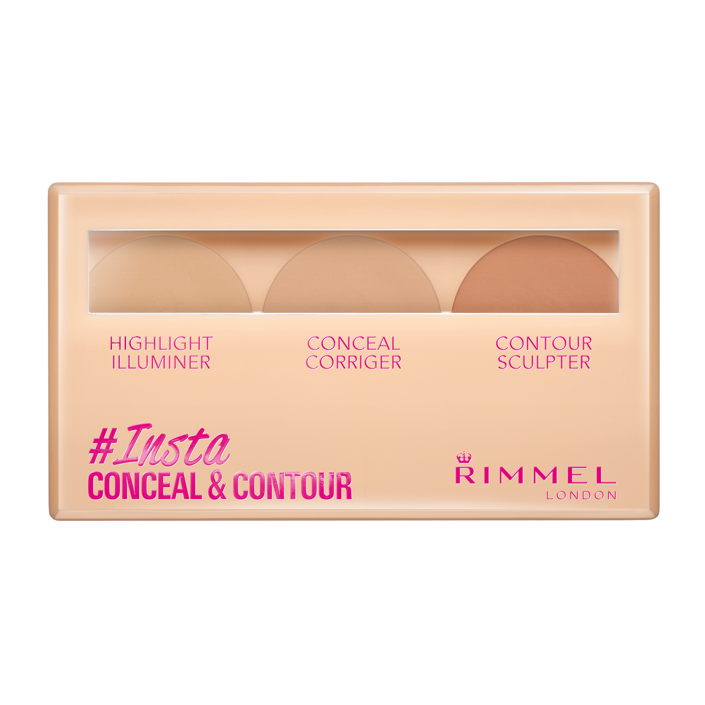 Rimmel Insta Conceal & Contour Palettes in 010 Light - image 1 of 5