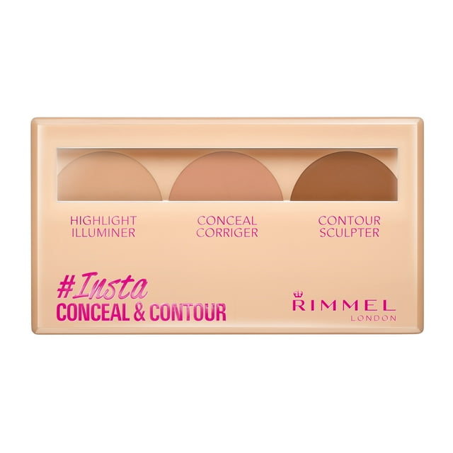 Rimmel Insta Conceal & Contour Palettes in 020 Medium