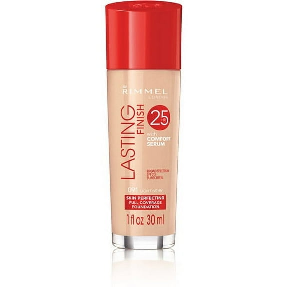 Rimmel Lasting Finish Foundation, Light Ivory 091