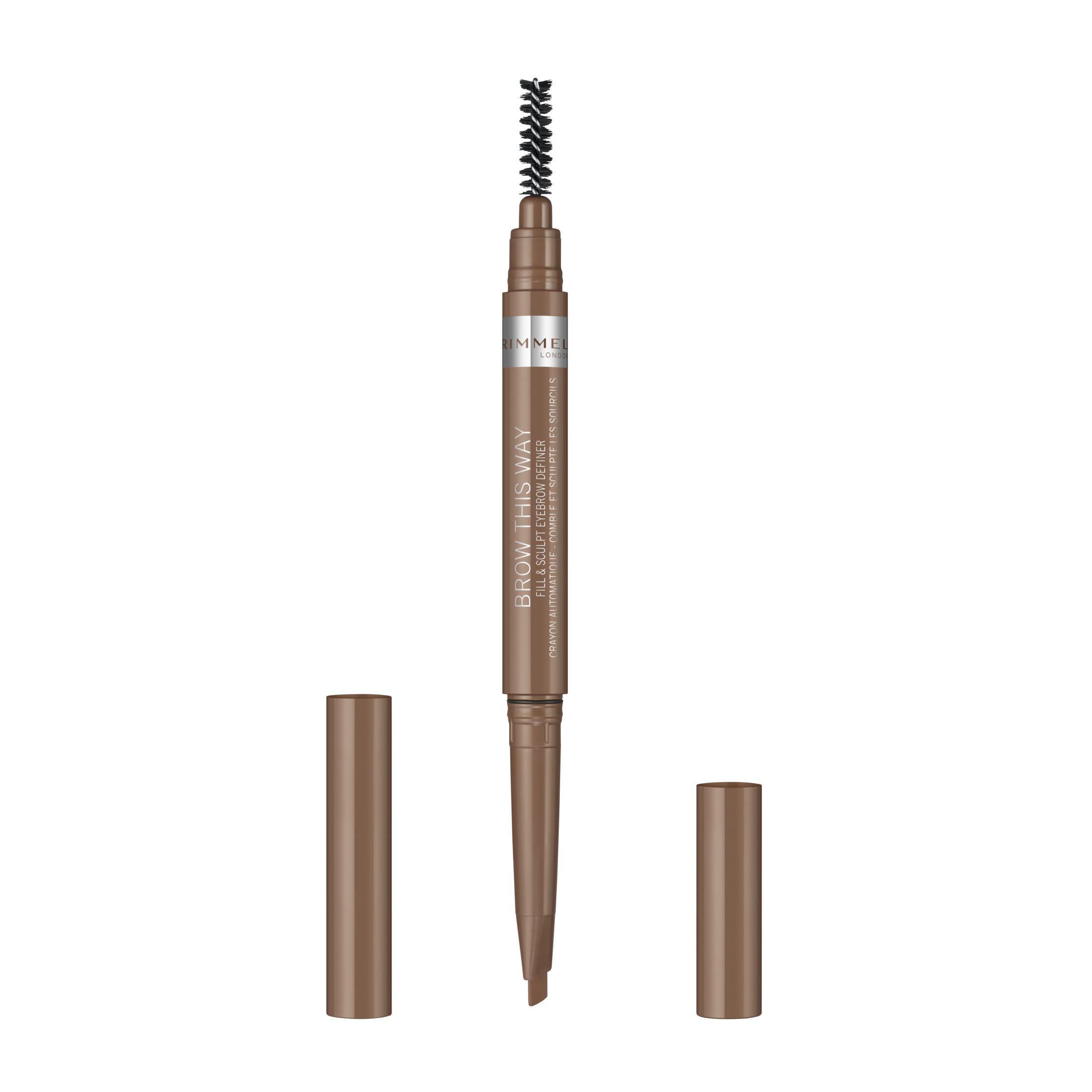 Rimmel London Brow This Way Fill & Sculpt Eyebrow Definer, Blonde, 0.01 oz - image 1 of 7