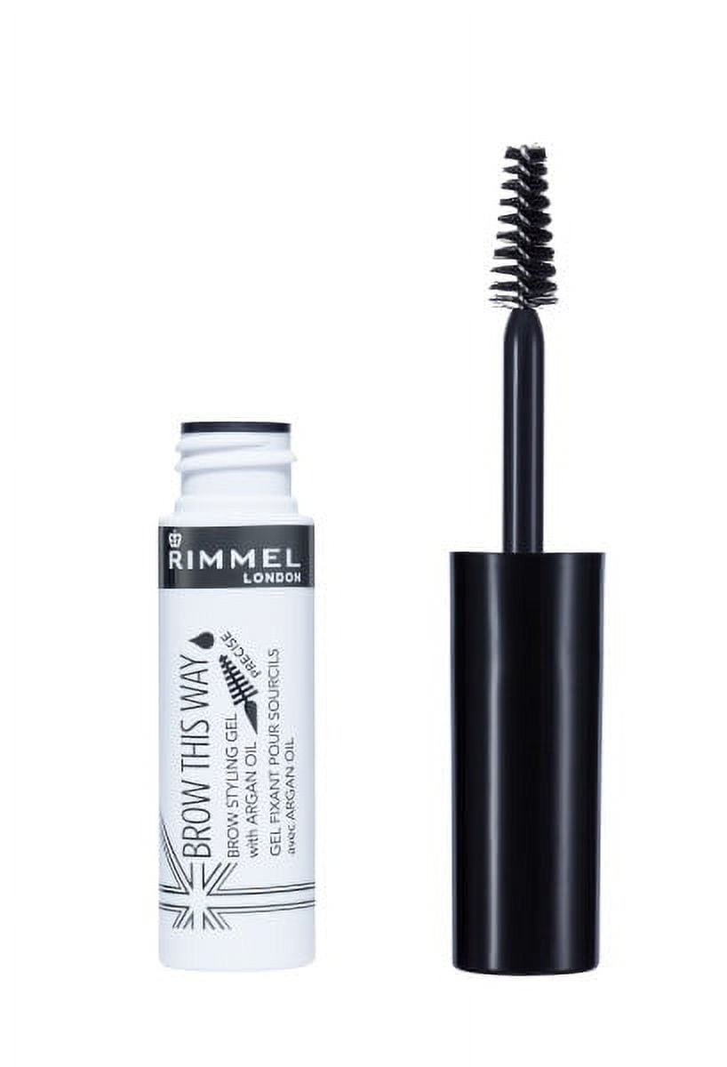 Rimmel London Brow This Way Lightweight Gel - 004 Clear , 0.17 oz Eyebrow Gel
