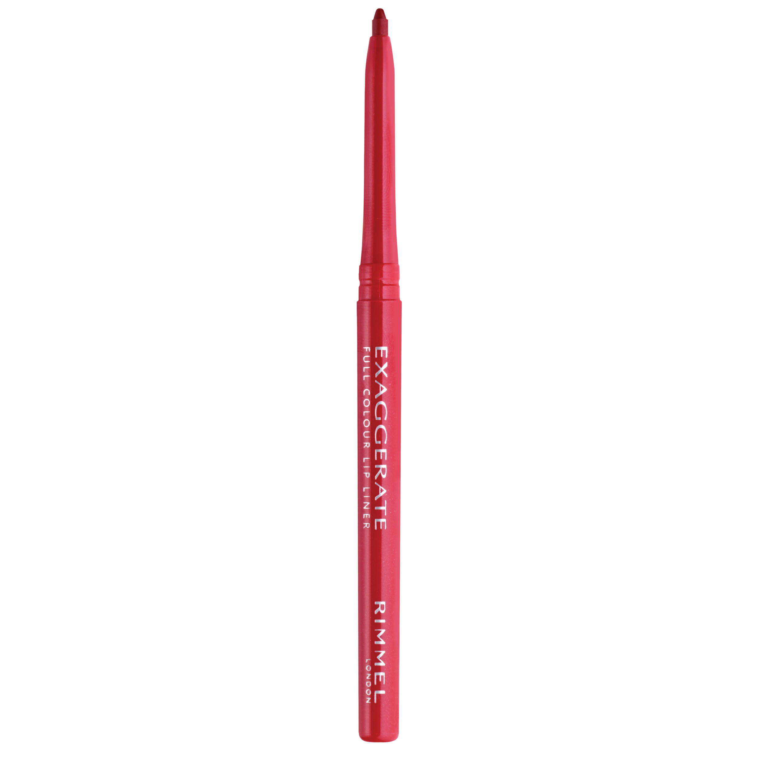 Rimmel London Exaggerate Full Colour Lip Liner, Red Diva, 0.008 oz - image 1 of 5
