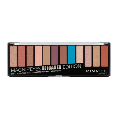 Rimmel London Magnif'Eyes Eyeshadow Palette, Reloaded, 0.5 oz