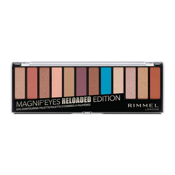 Rimmel London Magnif'Eyes Eyeshadow Palette, Reloaded, 0.5 oz