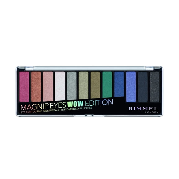 Rimmel London Magnif'eyes Eyeshadow Palette, Wow, 0.5 oz