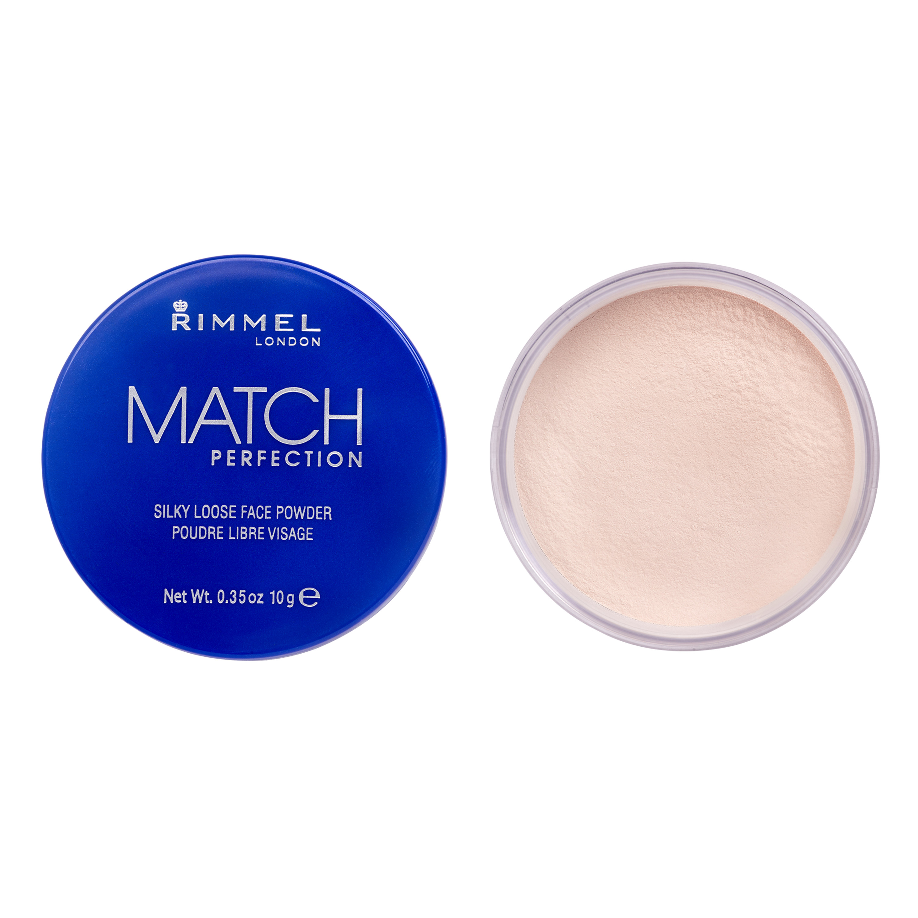 Rimmel London Match Perfection Silky Loose Face Powder, Transparent - image 1 of 10