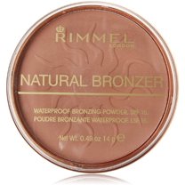 Rimmel London Natural Bronzer, Sunlight, Waterproof, Velvet-Soft ...