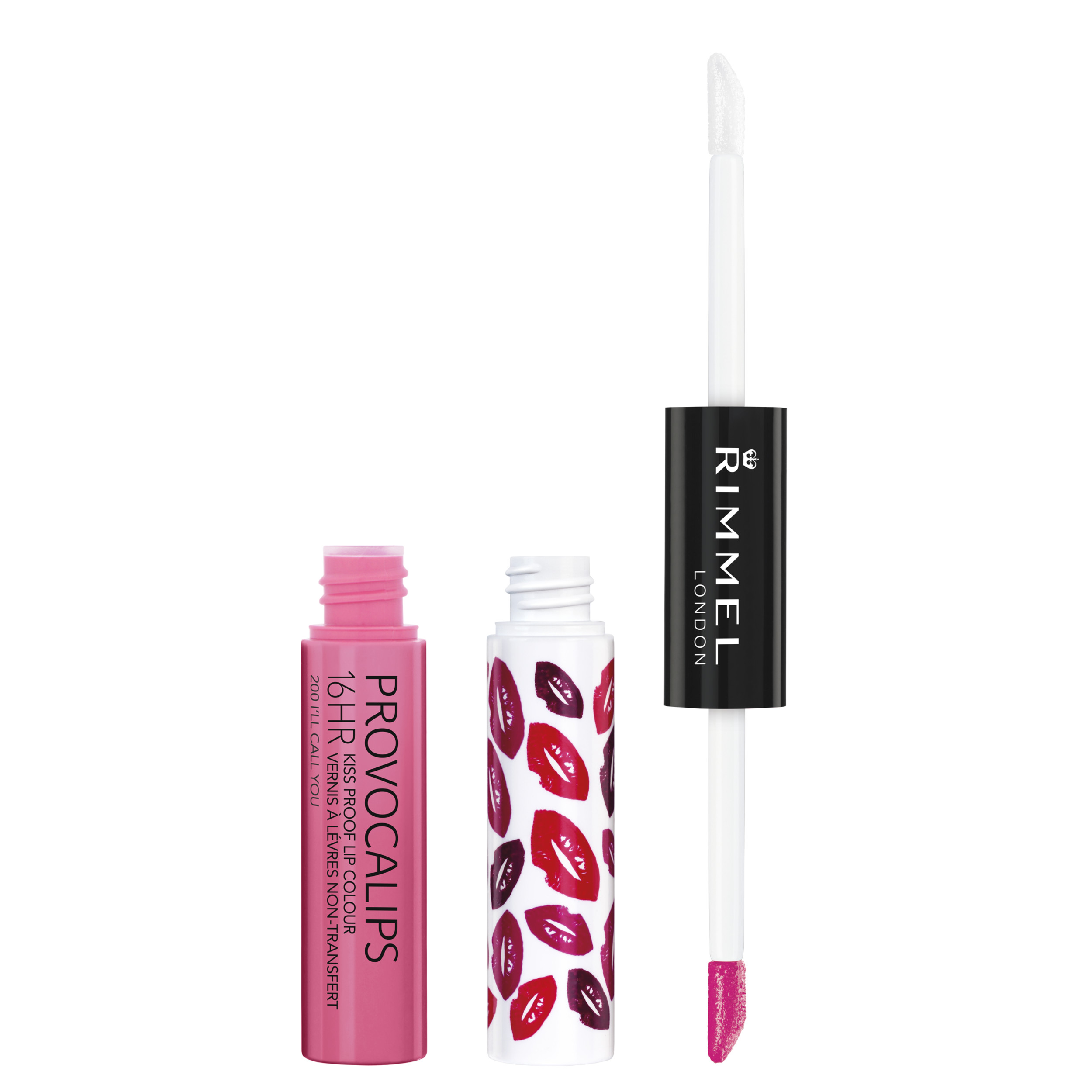 Rimmel London Provocalips 16HR Kiss Proof Lip Colour, I'll Call You, 0.14 oz - image 1 of 10