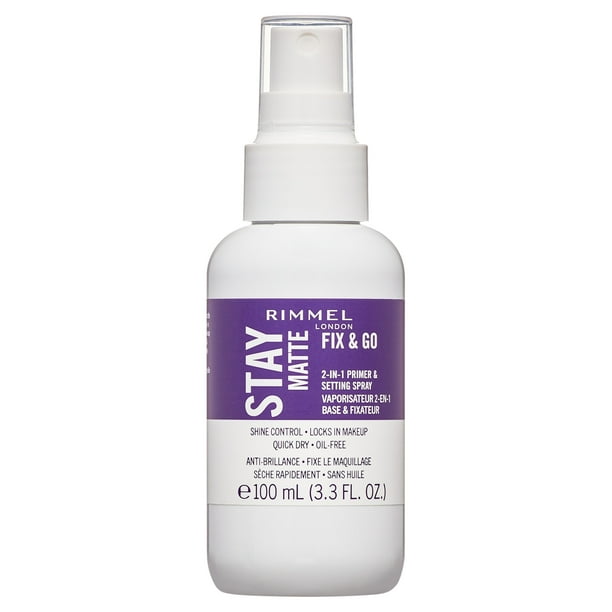 Rimmel London Stay Matte Fix & Go 2-in-1 Primer & Setting Spray